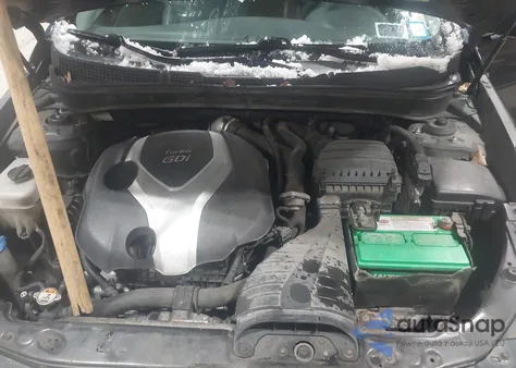 2013 Hyundai Sonata Se 2.0T from USA, damaged, VIN 5NPEC4AB0DH749653